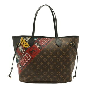 LOUIS VUITTON Louis Vuitton Monogram Neverfull MM Tote Bag Shoulder Kansai Ya...